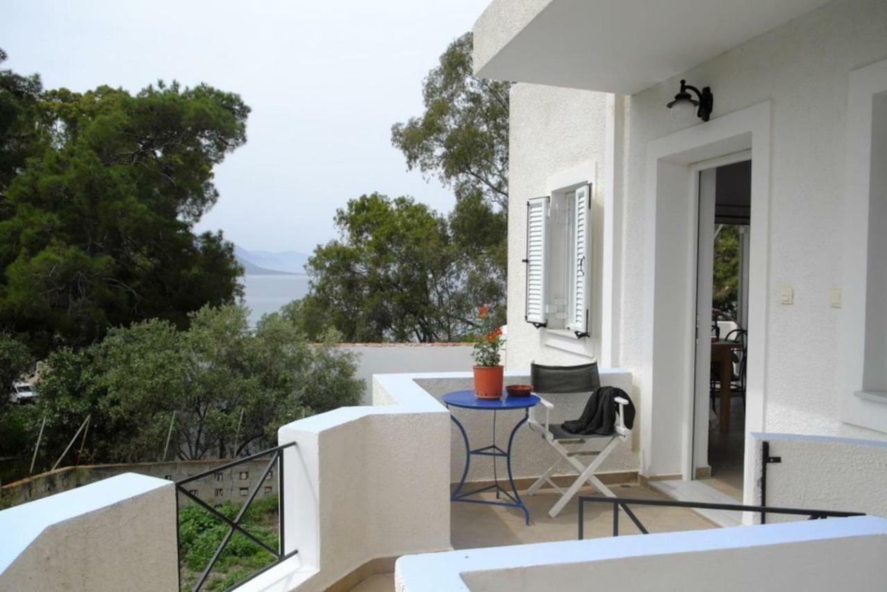 Apartment With Sea View And Balcony 60M From Beach Aegina Exterior foto